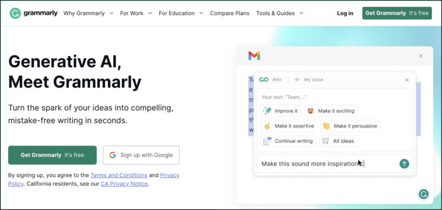 grammarly diy seo tool